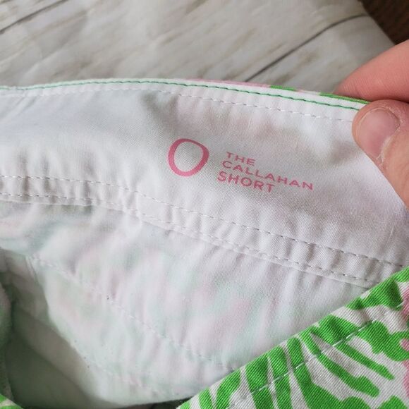 Lilly Pulitzer sunny side lion Callahan shorts sz0 - Picture 4 of 6